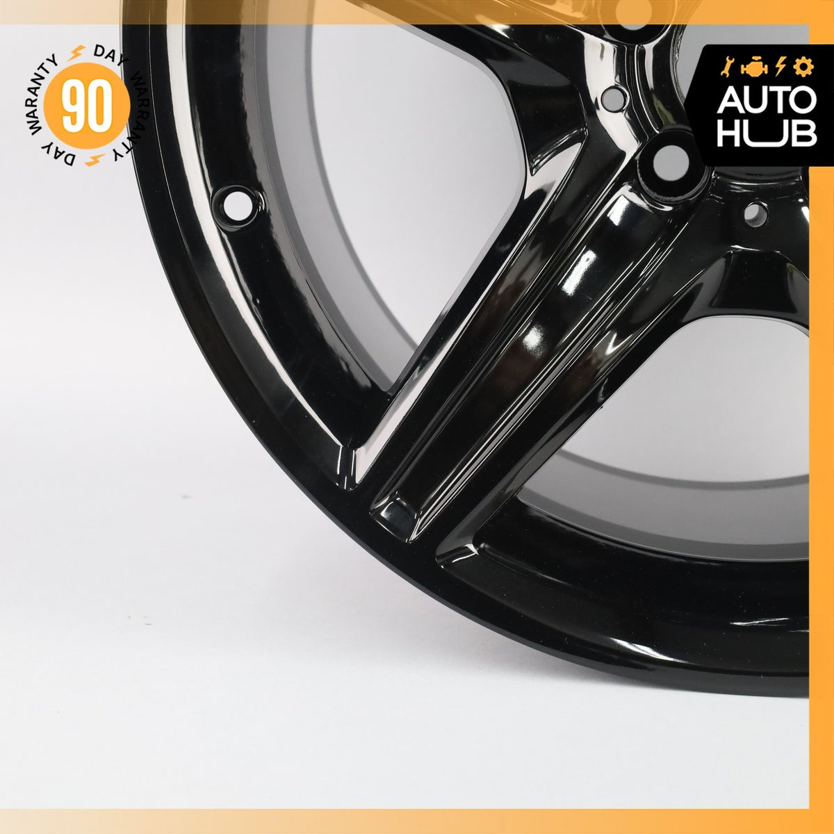 Mercedes W219 CLS550 CLS63 AMG 9.5 x 18 18" Rear Wheel Rim Black 2194011802 OEM - photo 5