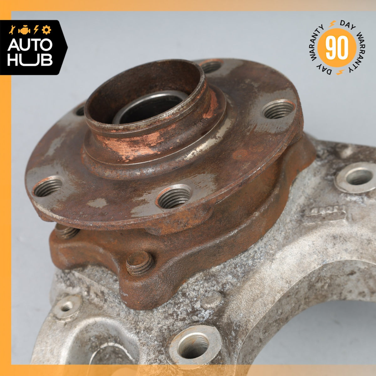 Bentley Continental Flying Spur Rear Right Side Spindle Knuckle Hub OEM 80k - photo 9