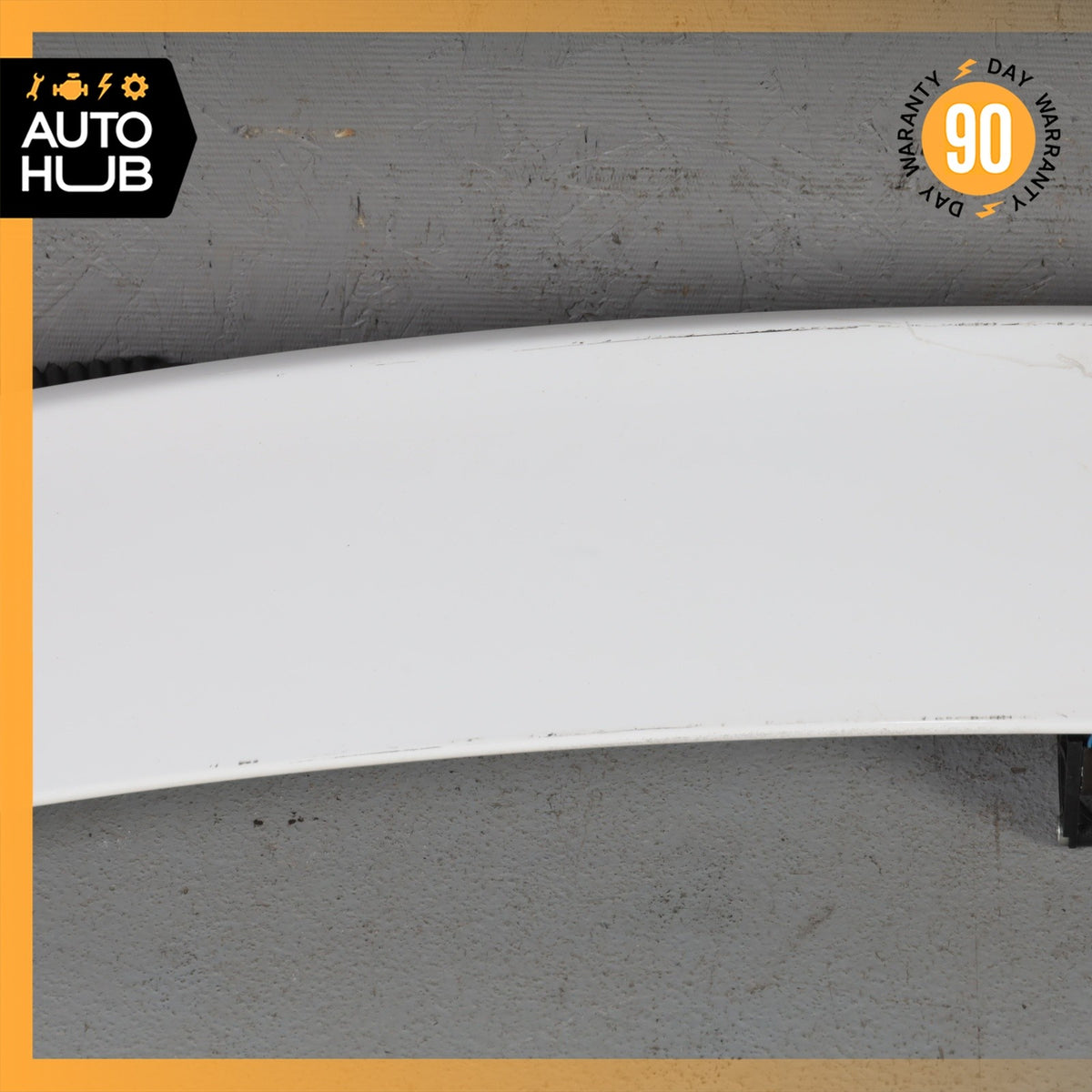 11-15 Audi 8J TT Coupe Rear Tailgate Trunk Lid Spoiler Wing White OEM - photo 5