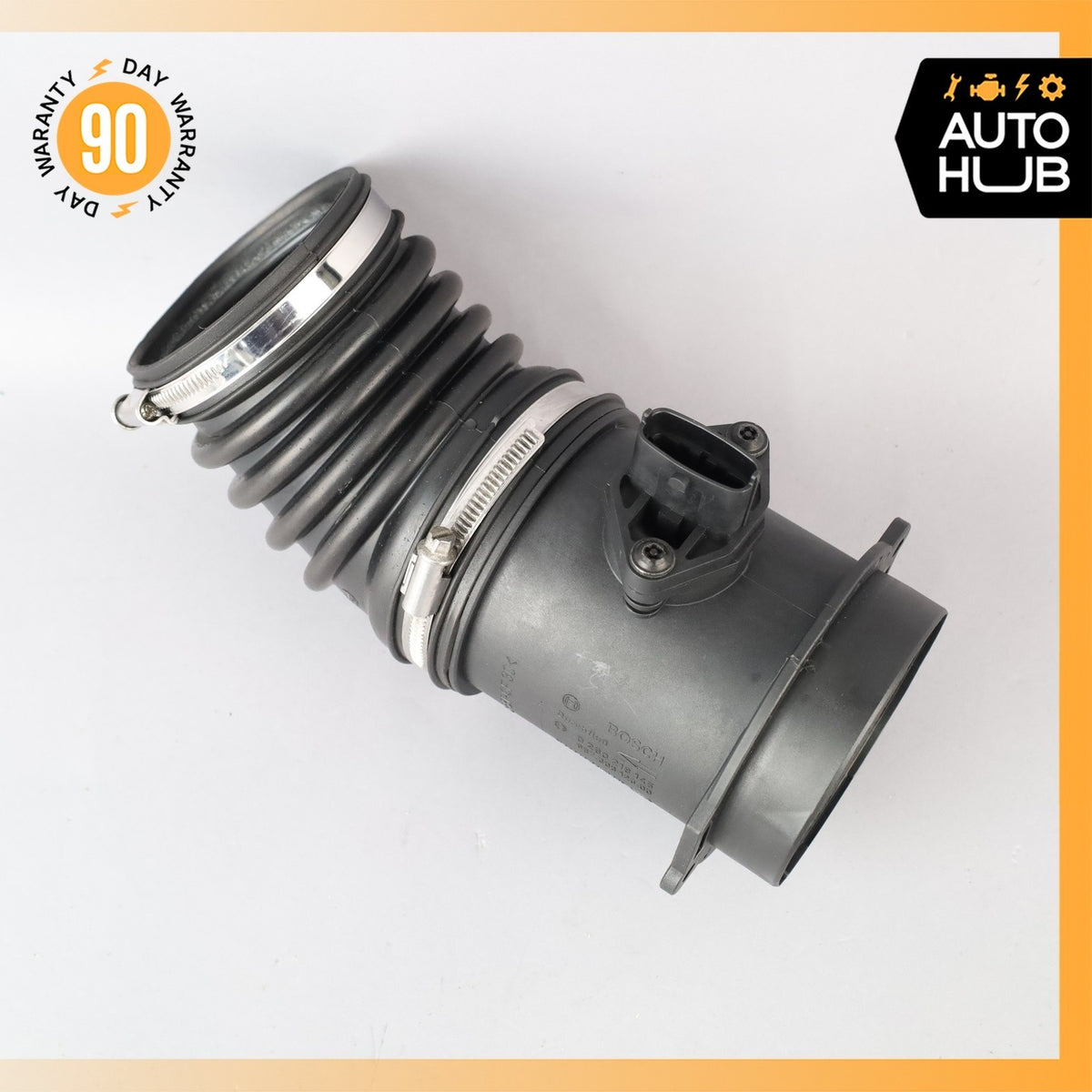 Porsche Boxster 987 Air Intake Mass Air Flow Meter Sensor w/ Duct OEM - photo 3