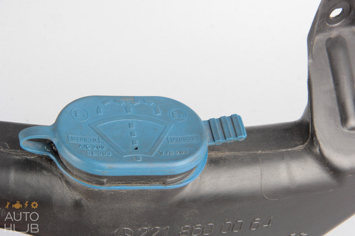07-13 Mercedes W221 S550 CL550 Headlight Windshield Washer Bottle Tank OEM - photo 10