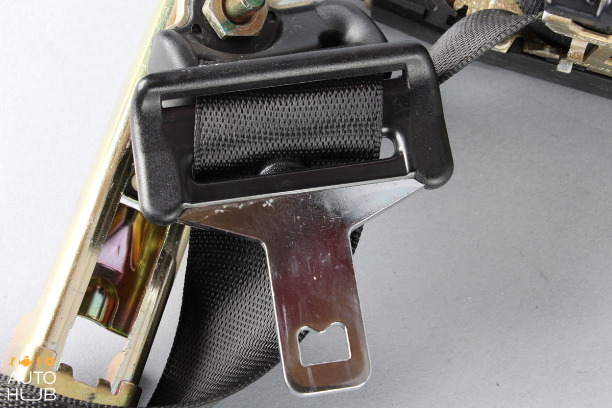 98-05 Mercedes W163 ML320 ML500 ML55 Rear Right Passenger Seat Belt Black OEM - photo 7