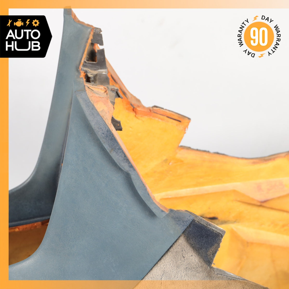 80-89 Mercedes R107 380SL 380SLC 560SL Center Console Trim Cover Blue OEM - photo 18