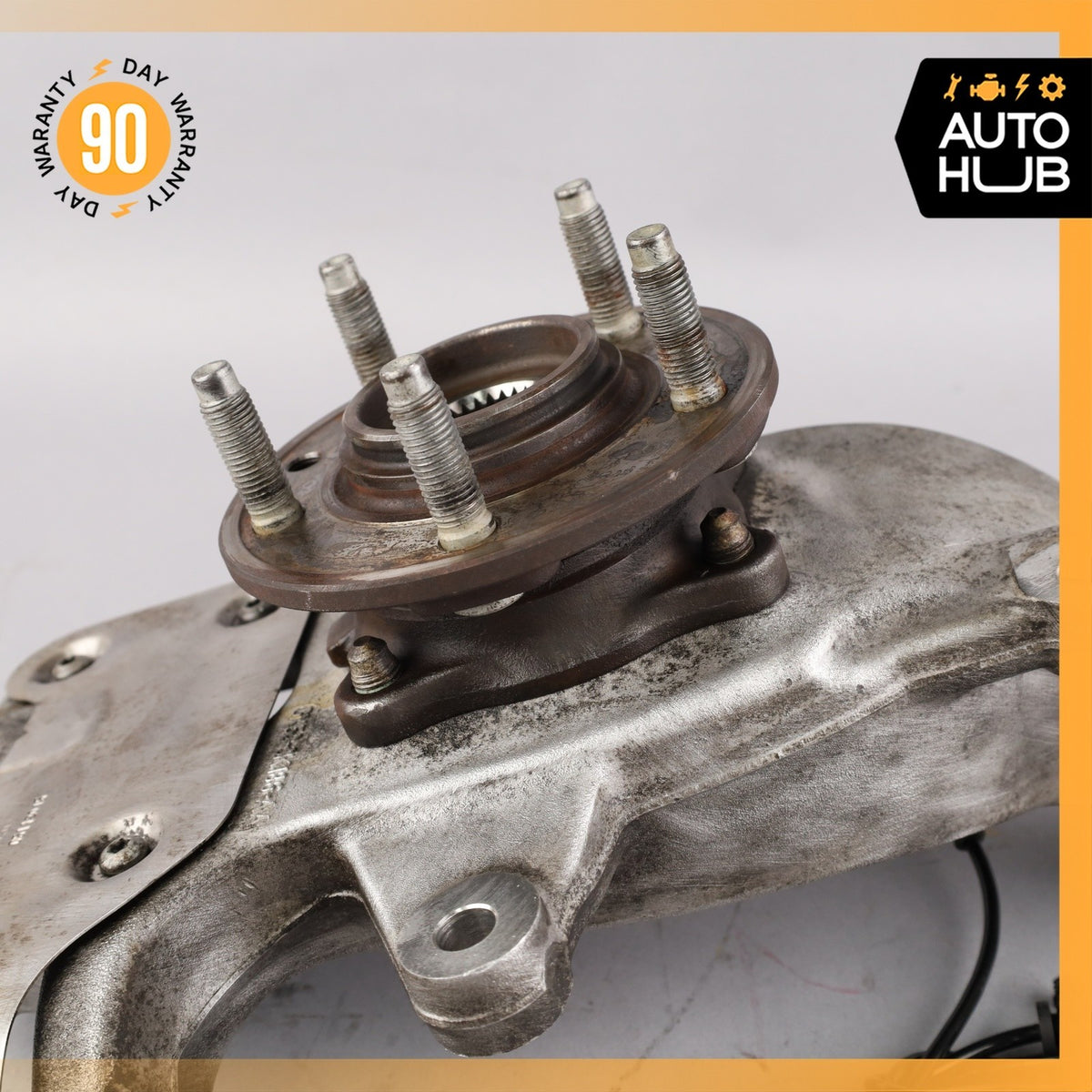 16-24 Jaguar X152 F-Type R AWD Front Left Side Knuckle Spindle Hub OEM 79k - photo 7