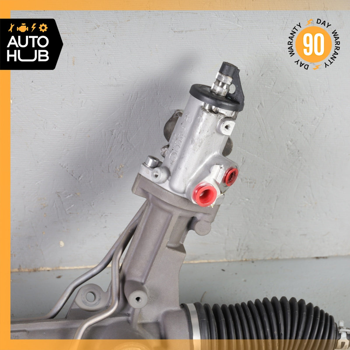 04-10 BMW E60 528i 550i 650i RWD Power Steering Rack & Pinion OEM 78k - photo 5