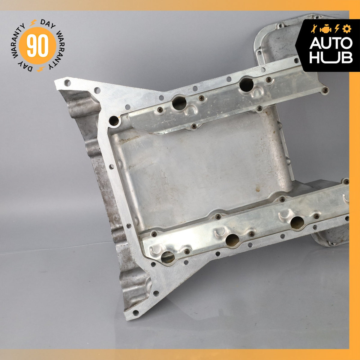 92-99 Mercedes W140 CL600 S600 Oil Pan Upper Part 1200103213 OEM - photo 16
