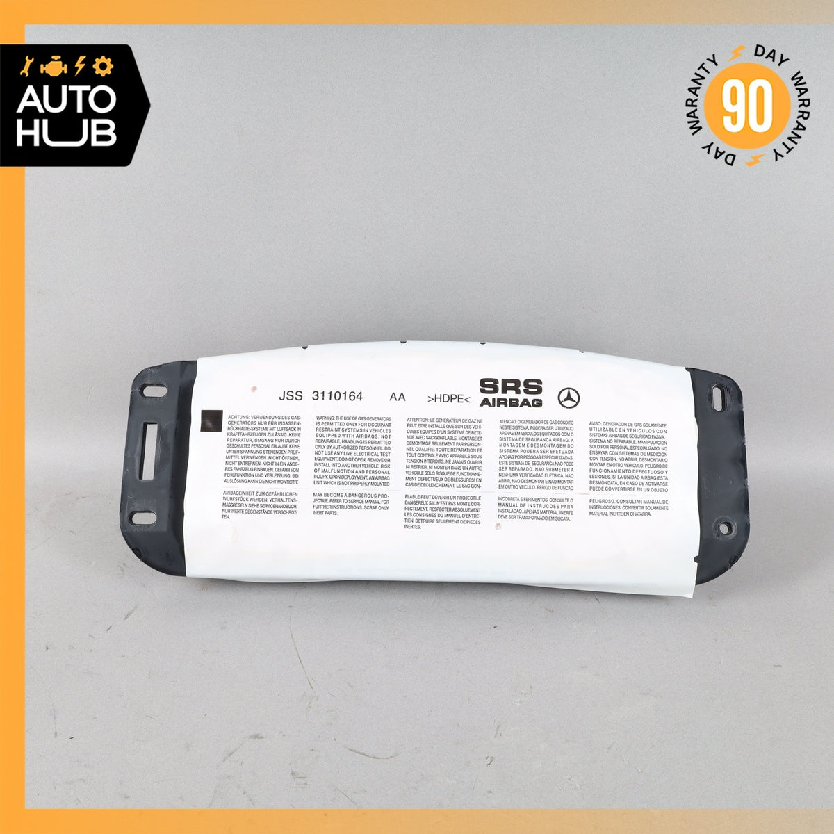 10-17 Mercedes W207 E350 C350 Dashboard Right Passenger Side Airbag Air Bag OEM - photo 1
