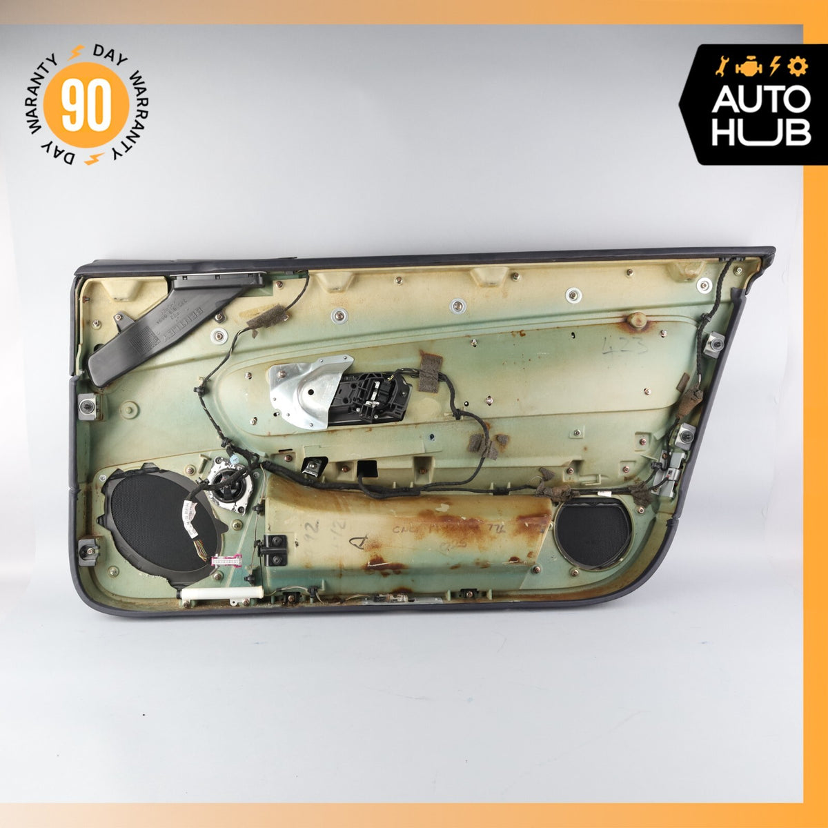 03-10 Bentley Continental GT Left Driver Side Interior Door Panel Blue OEM 65k - photo 15