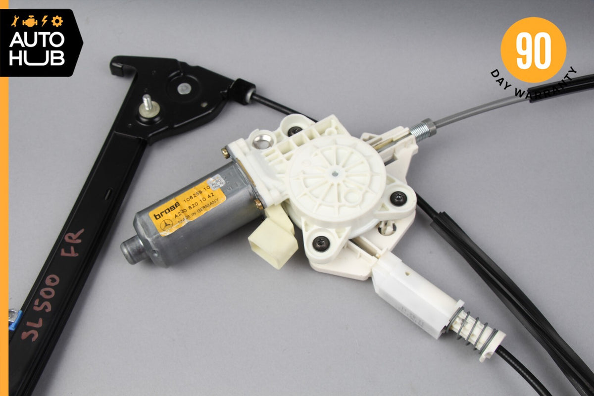 Mercedes R230 SL500 SL550 Front Right Side Door Window Regulator Motor OEM - photo 2