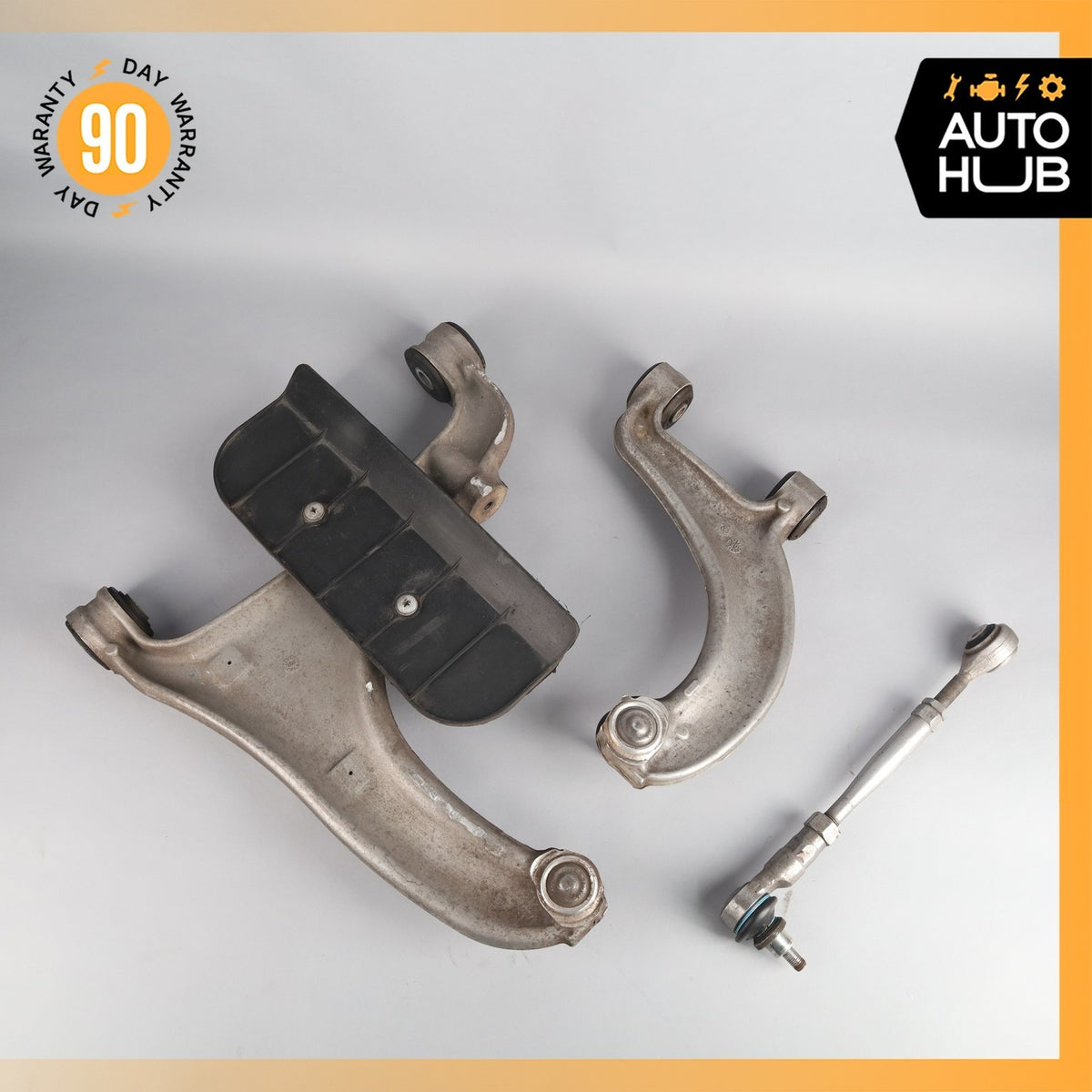 11-19 Maserati GranTurismo S M145 Rear Right Upper & Lower Control Arm Set OEM - photo 3