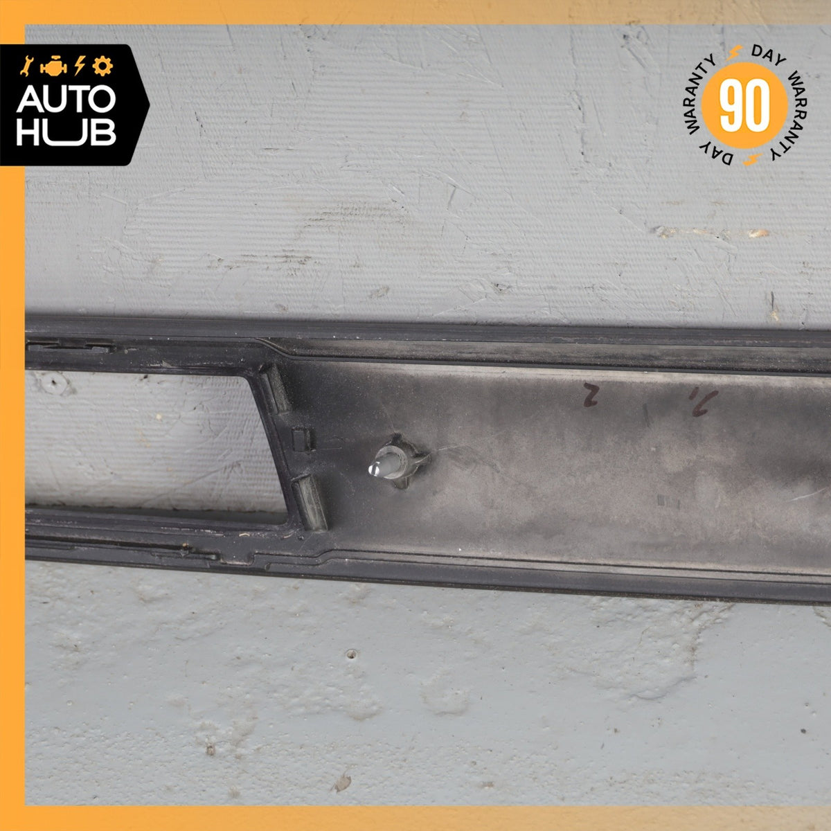 08-10 BMW E60 528i 535i Dashboard Center Cover Panel Trim Molding OEM 78k - photo 12