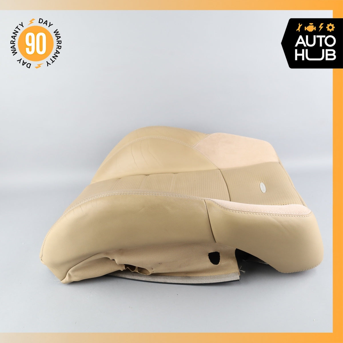 07-09 Mercedes W211 E63 AMG Front Left or Right Top Upper Seat Cushion Beige OEM - photo 16