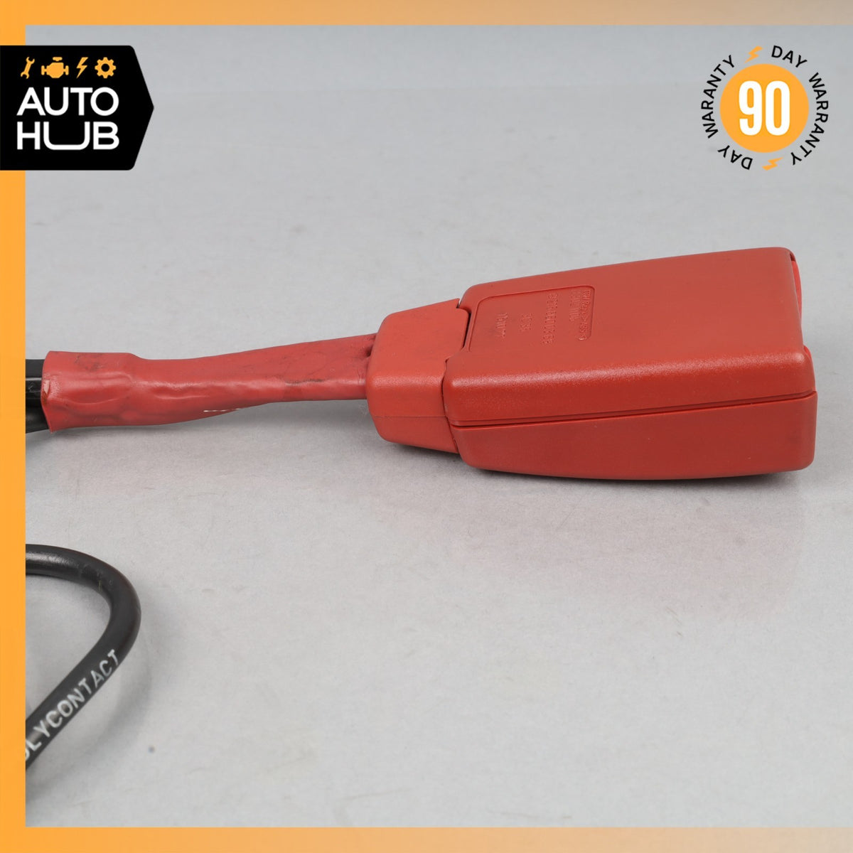 03-06 Mercedes R230 SL500 SL55 Front Left or Right Seat Belt Buckle Red OEM - photo 6