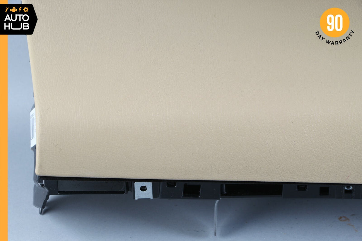 07-09 Mercedes W211 E350 E550 Dashboard Glove Box Storage Compartment Beige OEM - photo 2