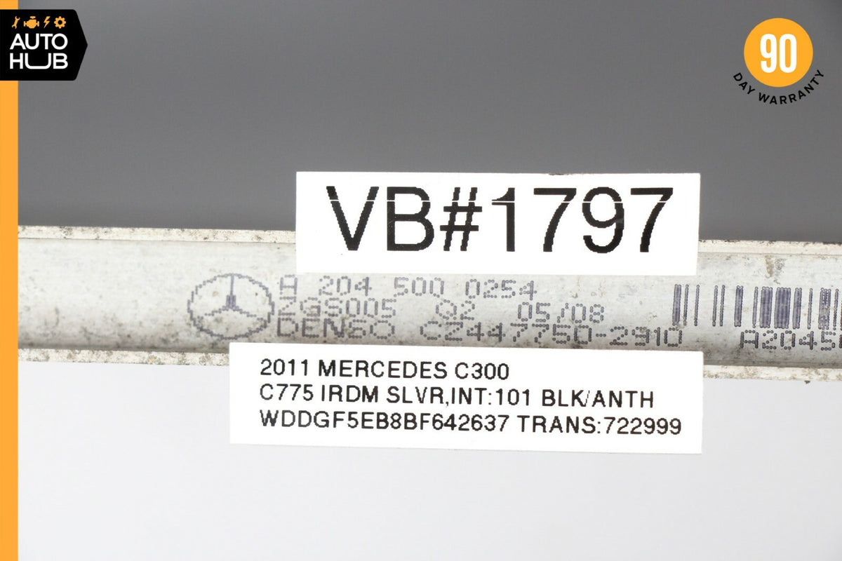 08-17 Mercedes W204 C300 GLK350 E400 AC Air A/C Condenser Cooler 2045000254 OEM - photo 11
