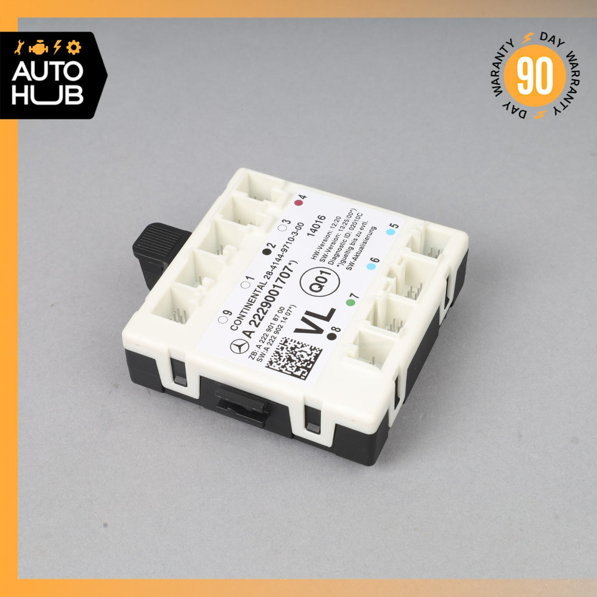 2014 Mercedes W222 S550 Front Left Door Control Module 2229001807 OEM - photo 1