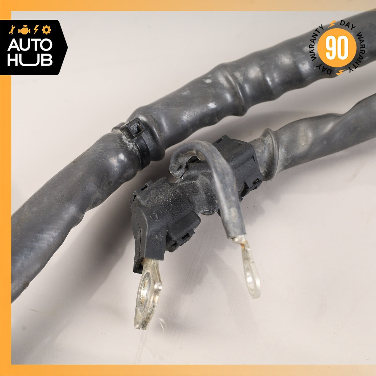 17-19 Mercedes W213 E300 Battery Starter Alternator Cable Harness OEM 89k - photo 15
