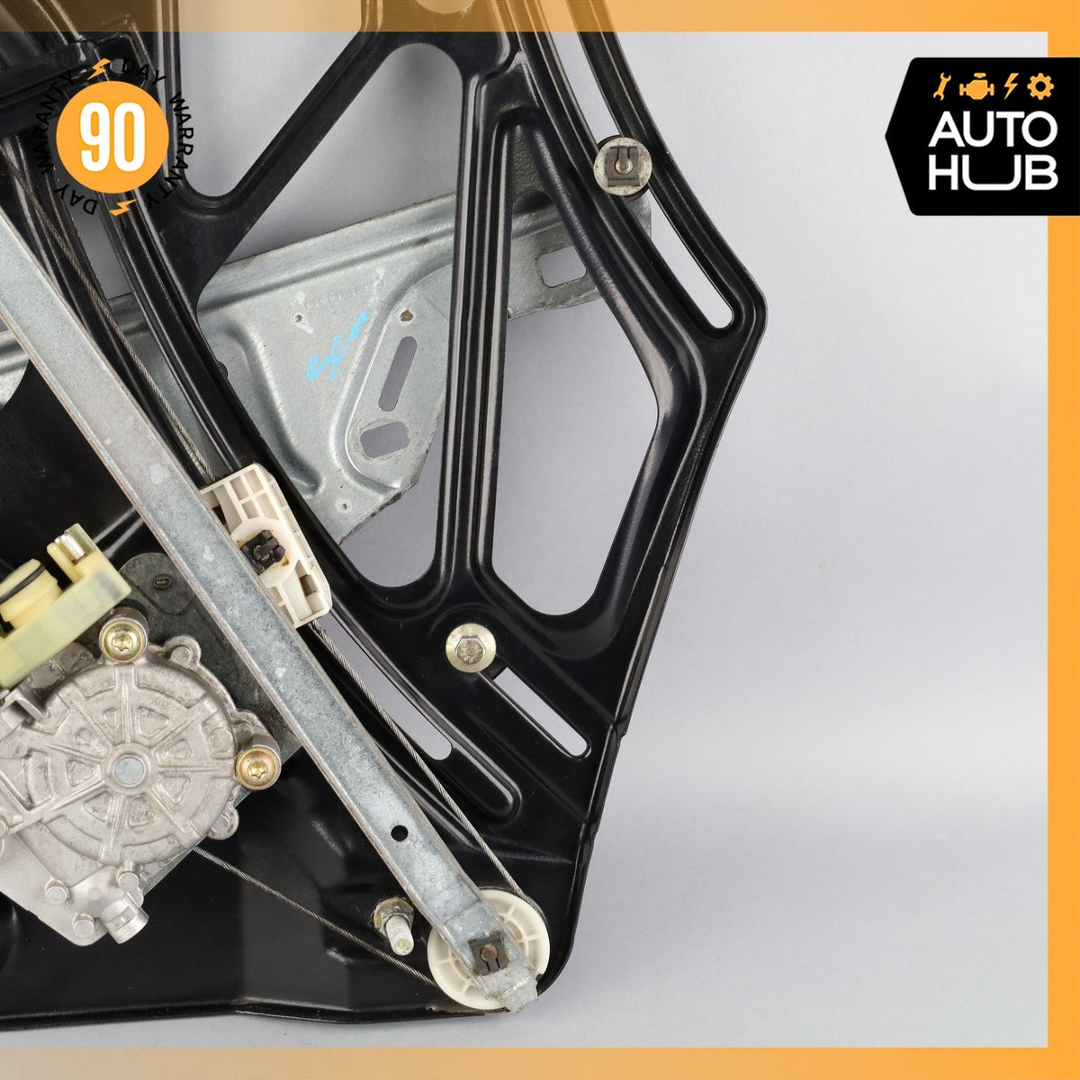 93-99 Mercedes W140 CL600 S500 Rear Right Quarter Window Regulator Motor OEM 63k - photo 10