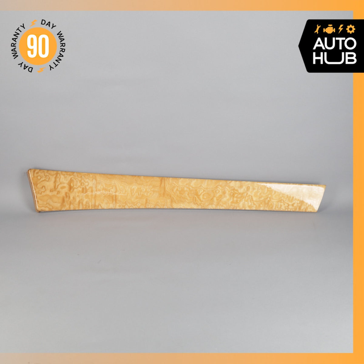 14-18 Bentley Flying Spur Sedan Front Right Side Door Panel Trim Panel Wood OEM - photo 3