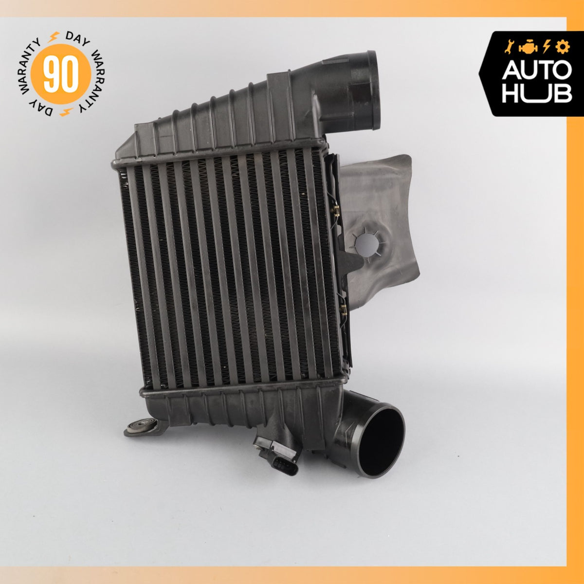 Bentley Continental GT 6.0L Right Turbo Intercooler Radiator w/ Air Duct OEM - photo 2
