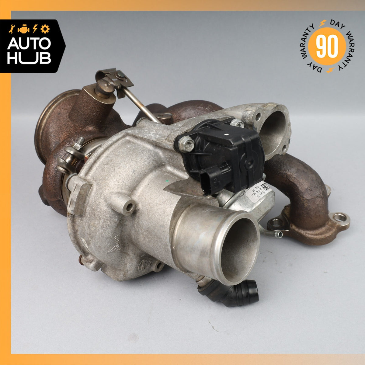 Maserati Ghibli Quattroporte Right Turbocharger Turbo Charger Manifold OEM 75k - photo 5