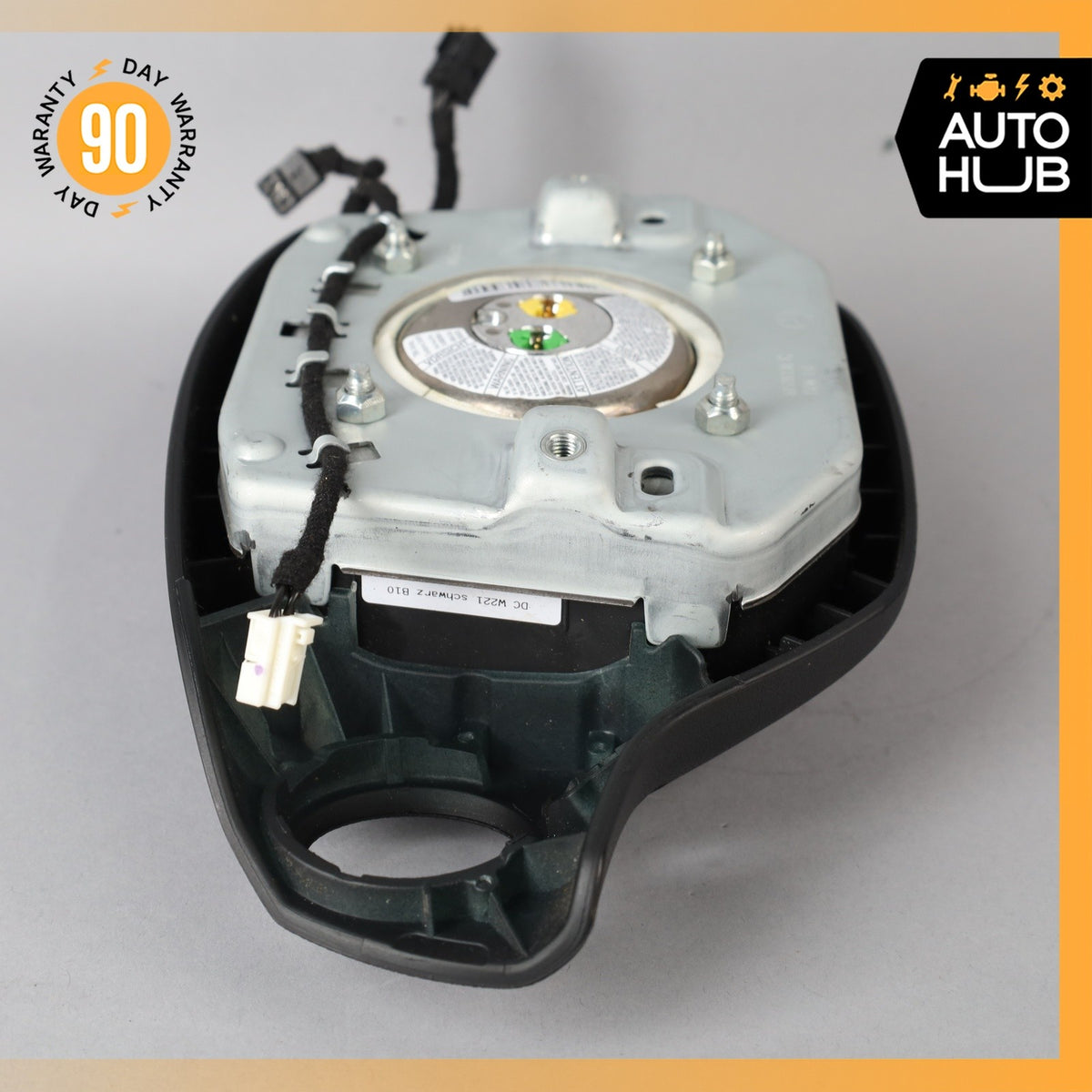 07-10 Mercedes W221 S63 CL550 S450 Steering Wheel Airbag Air Bag Black OEM - photo 14
