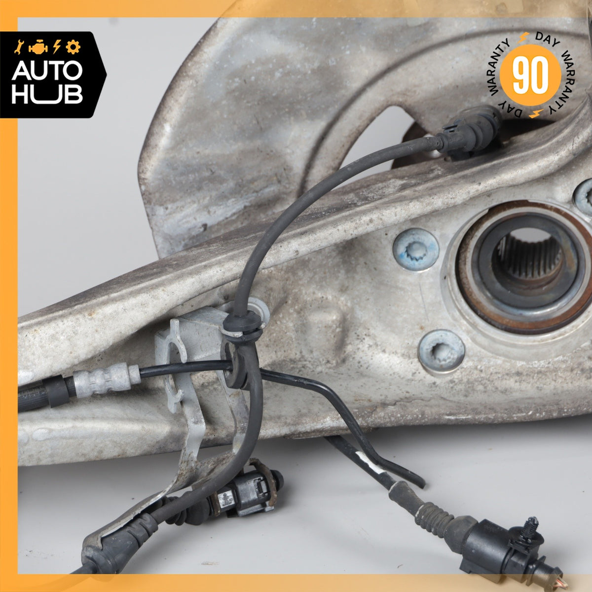 11-18 Porsche Cayenne 958 Front Right Passenger Side Knuckle Spindle OEM - photo 12