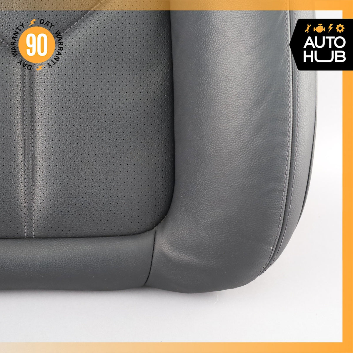 11-18 Porsche Cayenne 958 Front Right Side Seat Upper Cushion Black OEM - photo 7