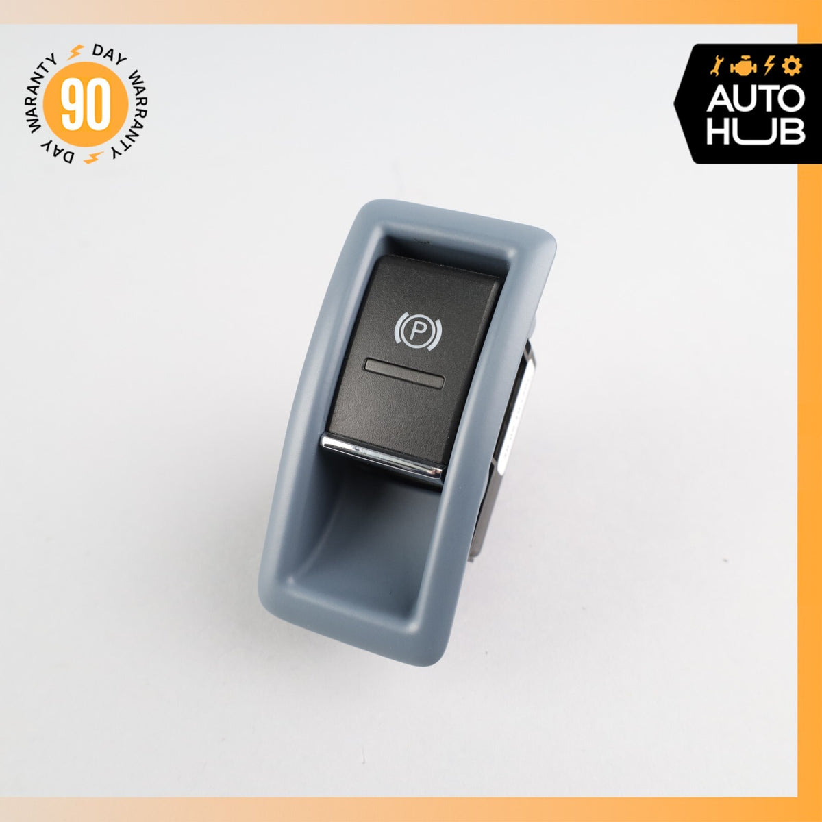 11-18 Porsche Cayenne 958 Turbo Electronic Parking Button Switch Blue OEM - photo 1