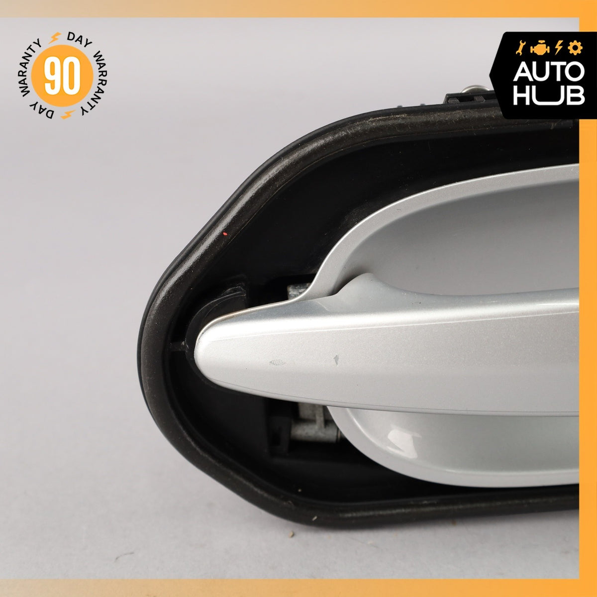 04-10 BMW E60 535i 528i 550i Front Right Exterior Door Handle Silver OEM - photo 4