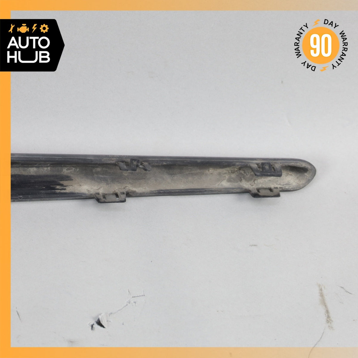 14-20 Mercedes W222 S65 Rear Right Skirt Rocker Panel Molding Trim Carbon OEM - photo 10