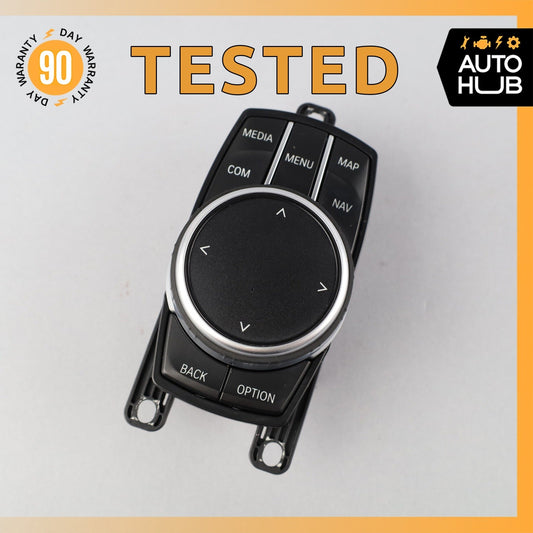17-19 BMW F15 X5 430i IDrive Navigation Controller Knob Switch 65829866964 OEM - photo 1