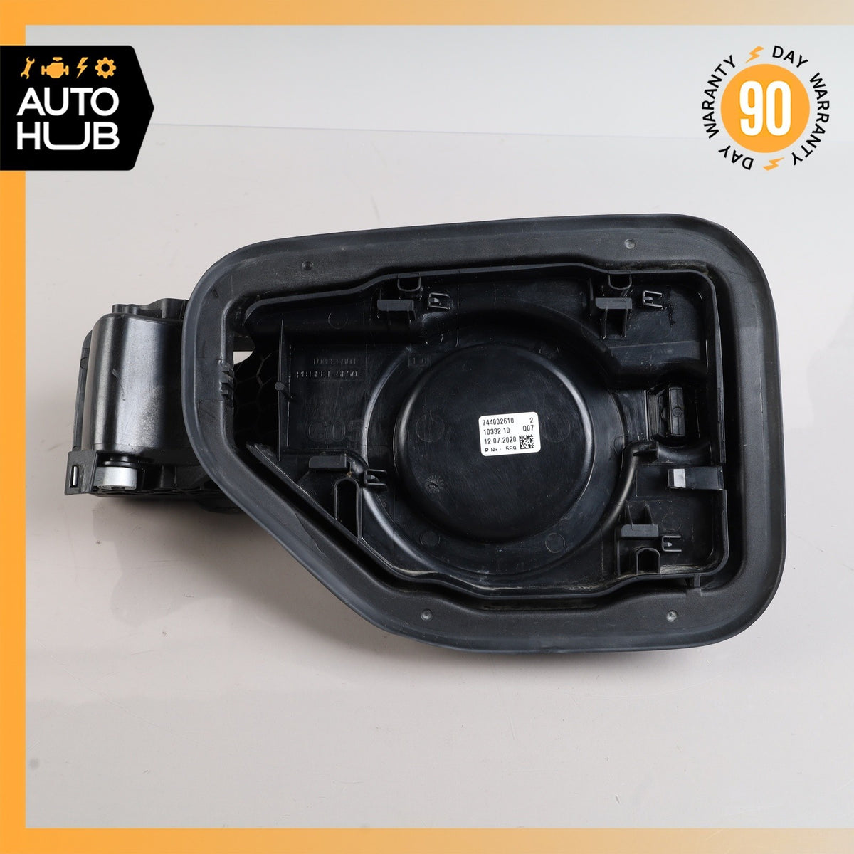 21-23 BMW G05 X5 45e Hybrid Fuel Door Gas Tank Pocket Housing OEM 44k - photo 2