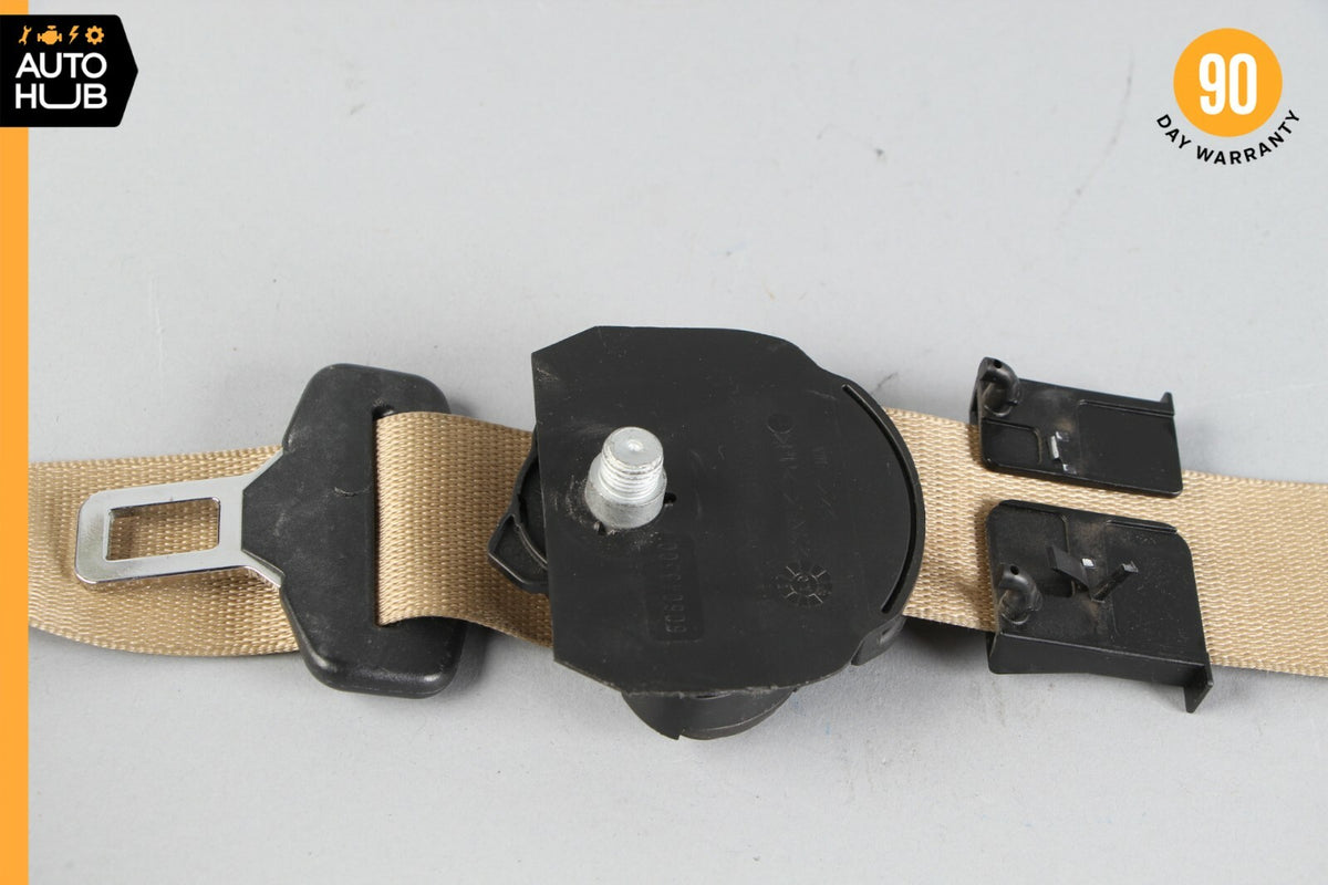 07-09 Mercedes W211 E350 CLS550 Front Right Passenger Side Seat Belt Beige OEM - photo 7