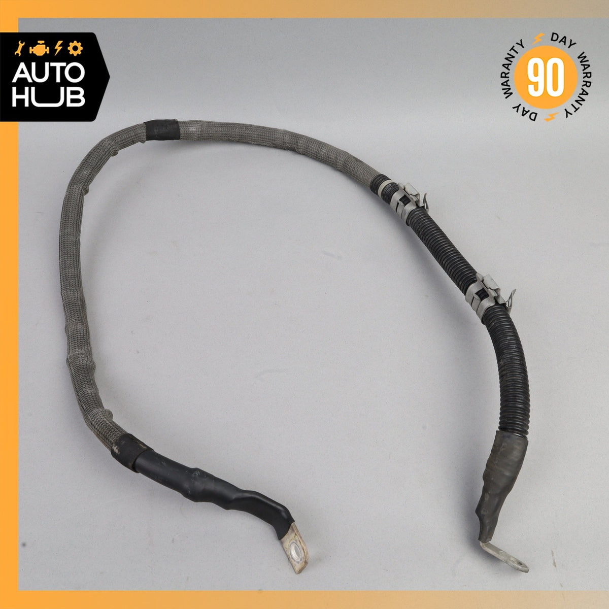 16-23 Mercedes W205 C63 AMG Positive Alternator Starter Cable OEM - photo 7