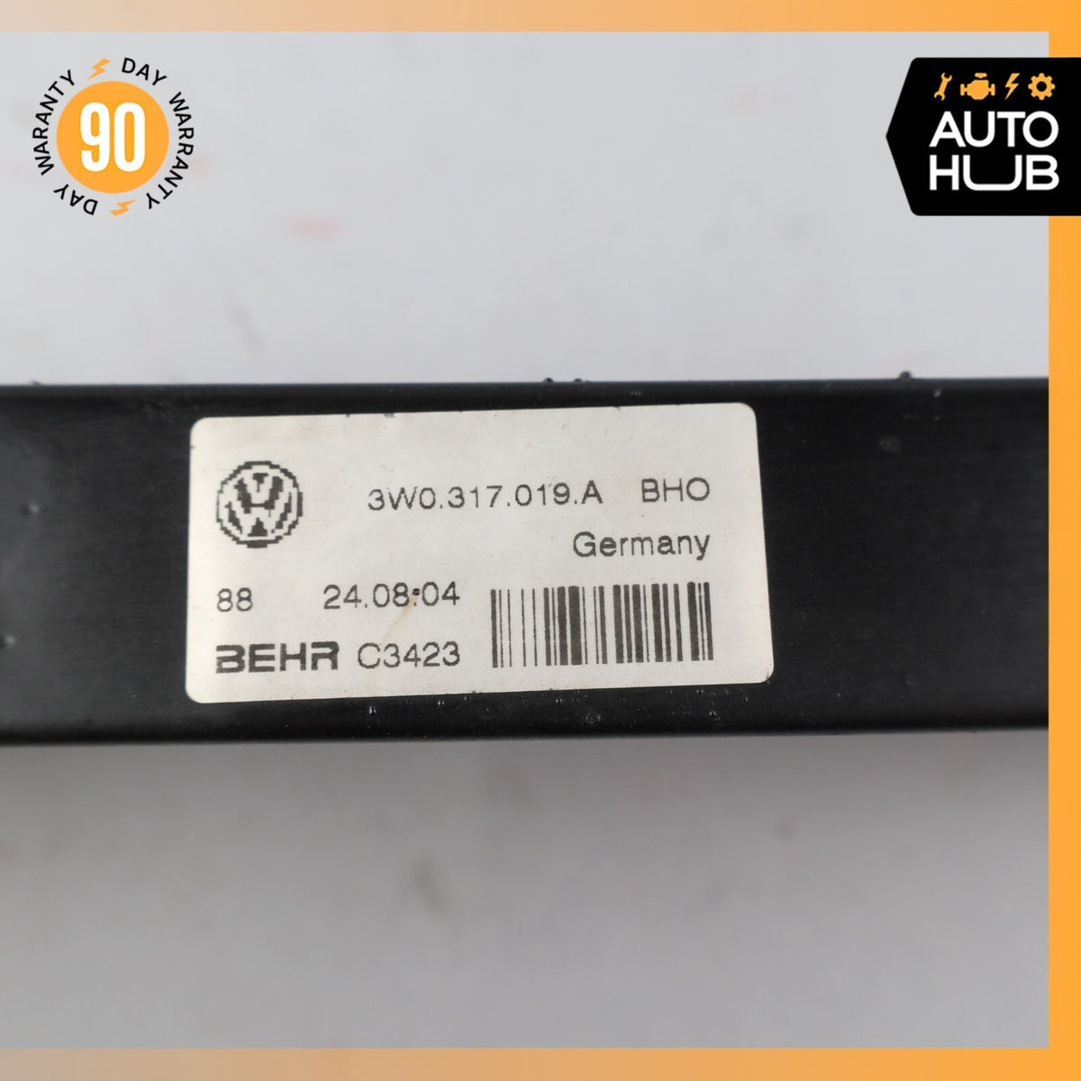 03-13 Bentley Continental GT GTC Transmission Oil Cooler Radiator OEM 53k - photo 11