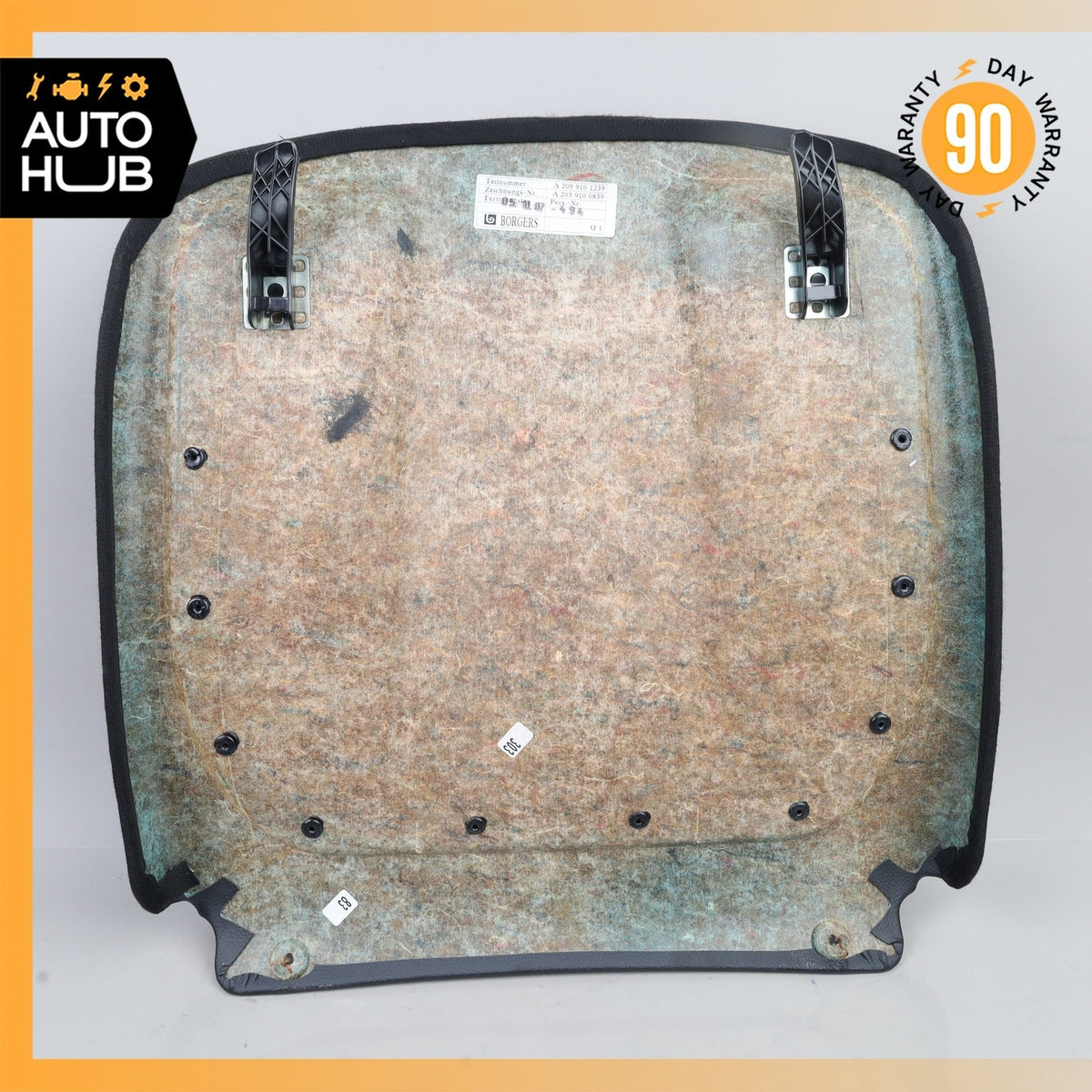 Mercedes W209 CLK350 CLK550 Front Left or Right Side Seat Back Cover Panel OEM - photo 12