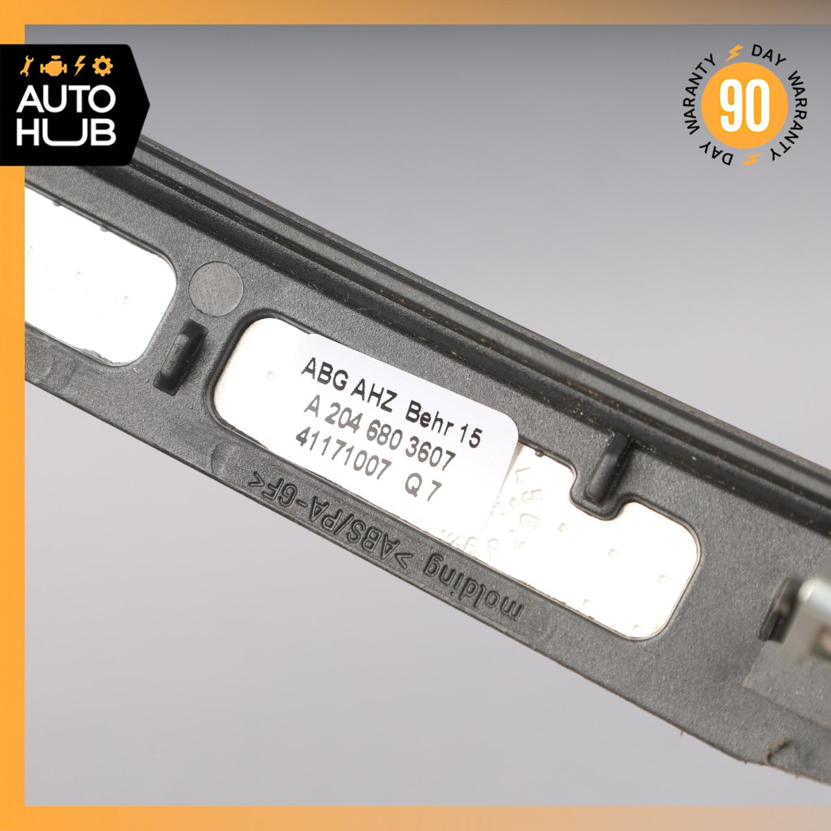 08-11 Mercedes W204 C350 C63 AMG A/C Climate Control Switch Trim Bezel Wood OEM - photo 11