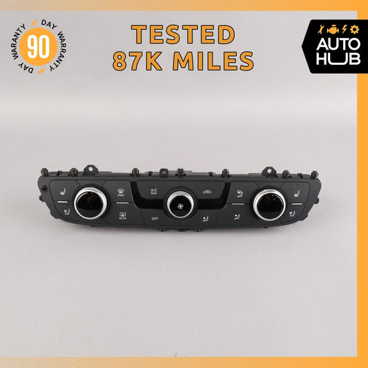17-19 Audi 4M Q7 Front A/C Heater Climate Control Switch OEM 87k - photo 1