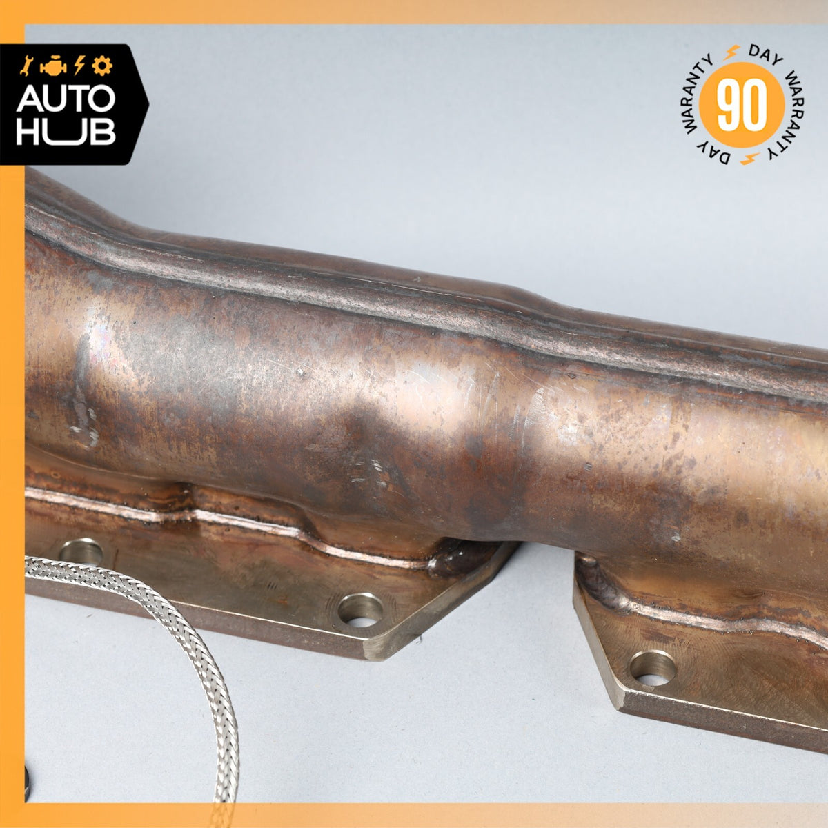 03-13 Bentley Continental Flying Spur 6.0L Exhaust Manifold w/Sensor Set OEM 80k - photo 4