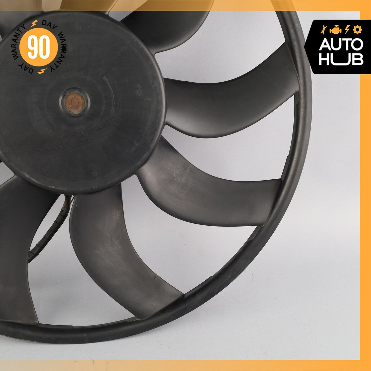 14-19 BMW F15 X5 X6 3.0L Engine Motor Radiator Cooling Fan Blade w/ Motor OEM - photo 6