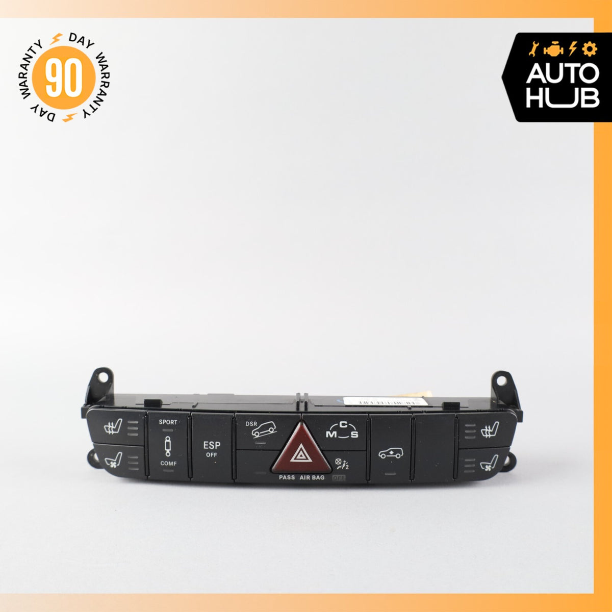 07-11 Mercedes W164 ML63 AMG Dash Hazard Heated Seats ESP Control Panel OEM - photo 2