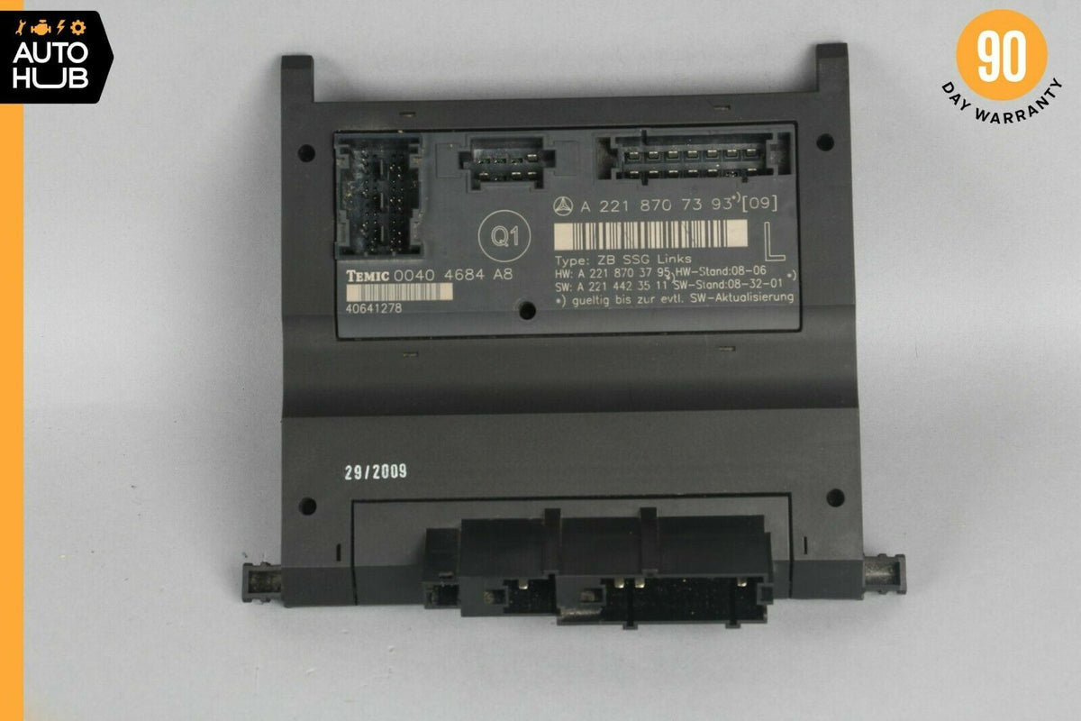 07-13 Mercedes W221 S550 S400 Front Left Driver Side Under Seat Control Unit OEM - photo 5