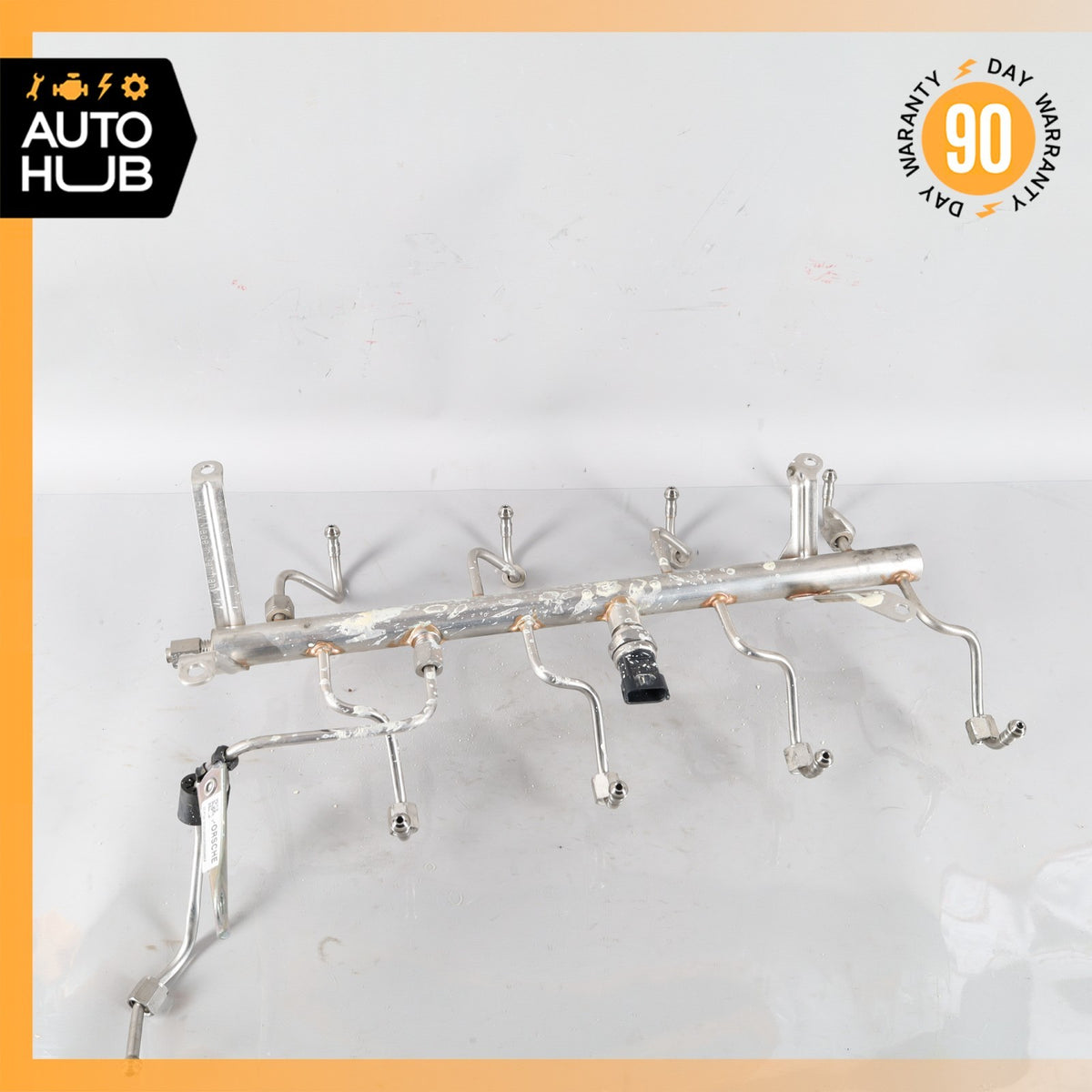 Porsche Panamera Cayenne 958 4.8L Fuel Injector Rail 94811011506 OEM - photo 12