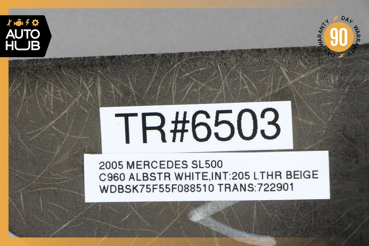 Mercedes R230 SL500 SL55 AMG Front Left Side Interior Trim Panel A Pillar OEM - photo 12