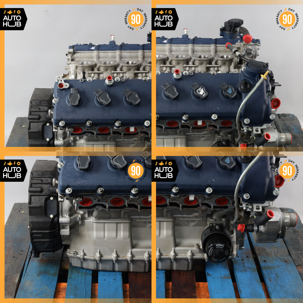 04-16 Maserati GranTurismo M145 4.2L V8 F136U Engine Motor Assembly OEM 66k - photo 9