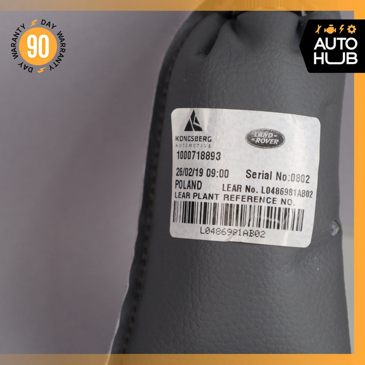 Jaguar X152 F-Type Front Left or Right Seat Lumbar Support JX53611F51AB OEM - photo 5