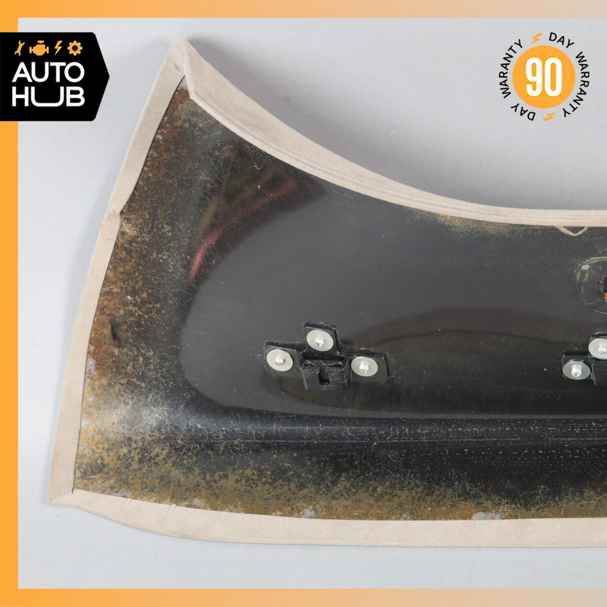10-19 Aston Martin Rapide Rear Overhead Center Header Trim Cover Panel Suede OEM - photo 14