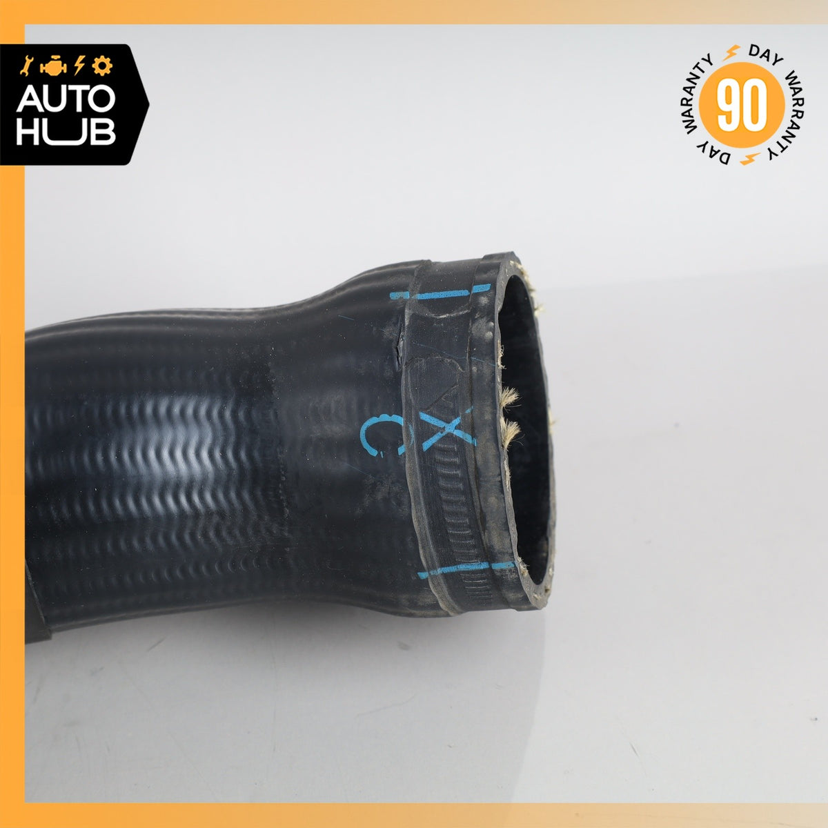 03-12 Bentley Continental GT GTC 6.0L Left Side Intercooler Hose Pipe OEM - photo 3
