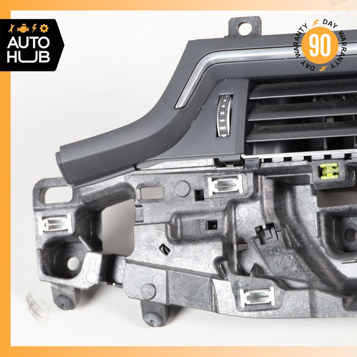 17-18 Audi B9 A4 Dashboard A/C Vent Assembly Black OEM 56k - photo 4
